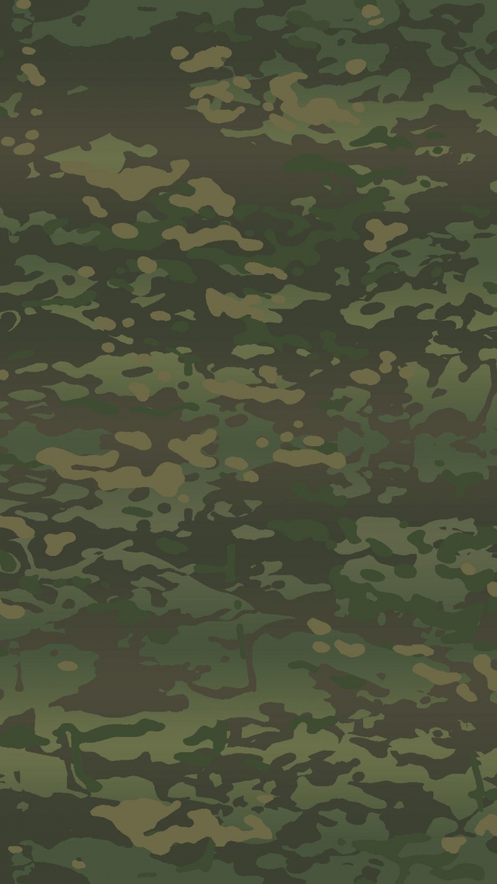 Обои военный камуфляж, камуфляж, зеленый, узор, дизайн в разрешении 720x1280