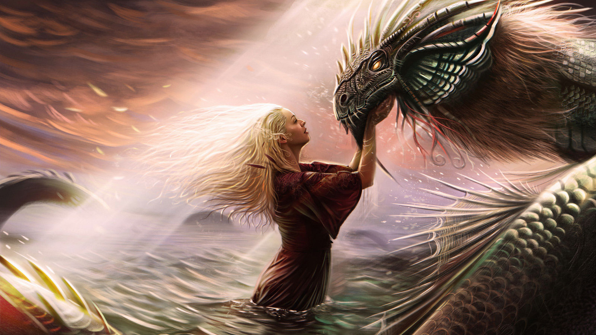 Обои арт, произведение искусства, цифровое искусство, иллюстрация, артист в разрешении 1920x1080