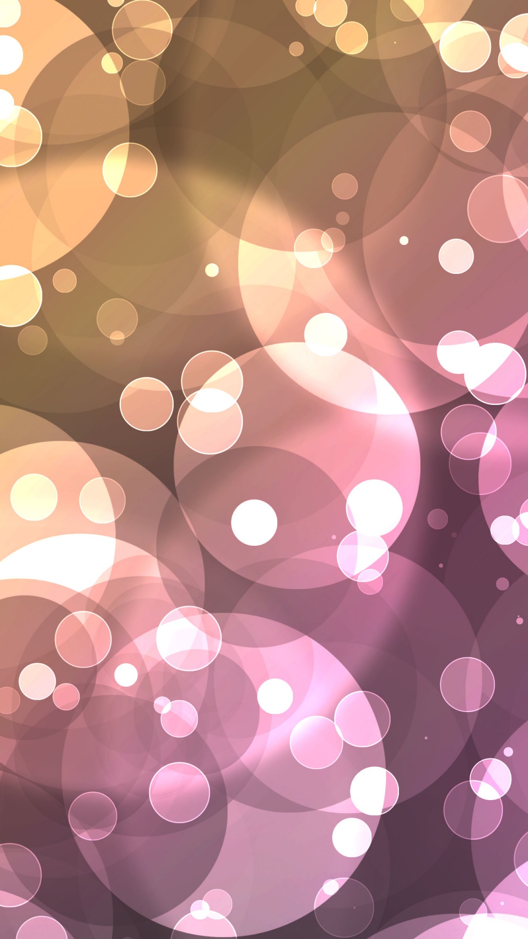 Обои боке, розовый, узор, дизайн, круг в разрешении 1080x1920