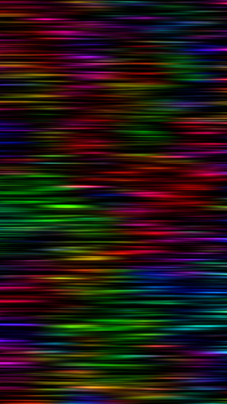 Обои свет, графика, зеленый, неон, пурпур в разрешении 750x1334