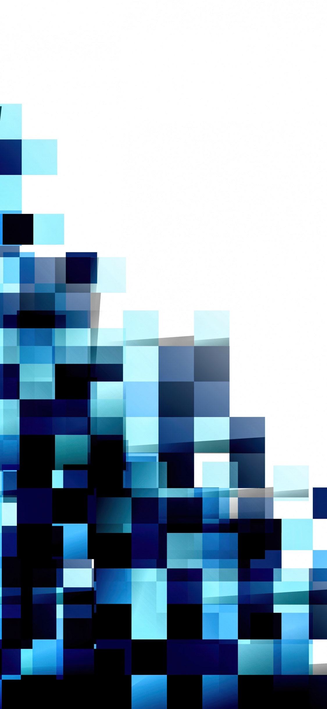 Обои симметрия, геометрия, математика, прямоугольник, арт в разрешении 1125x2436