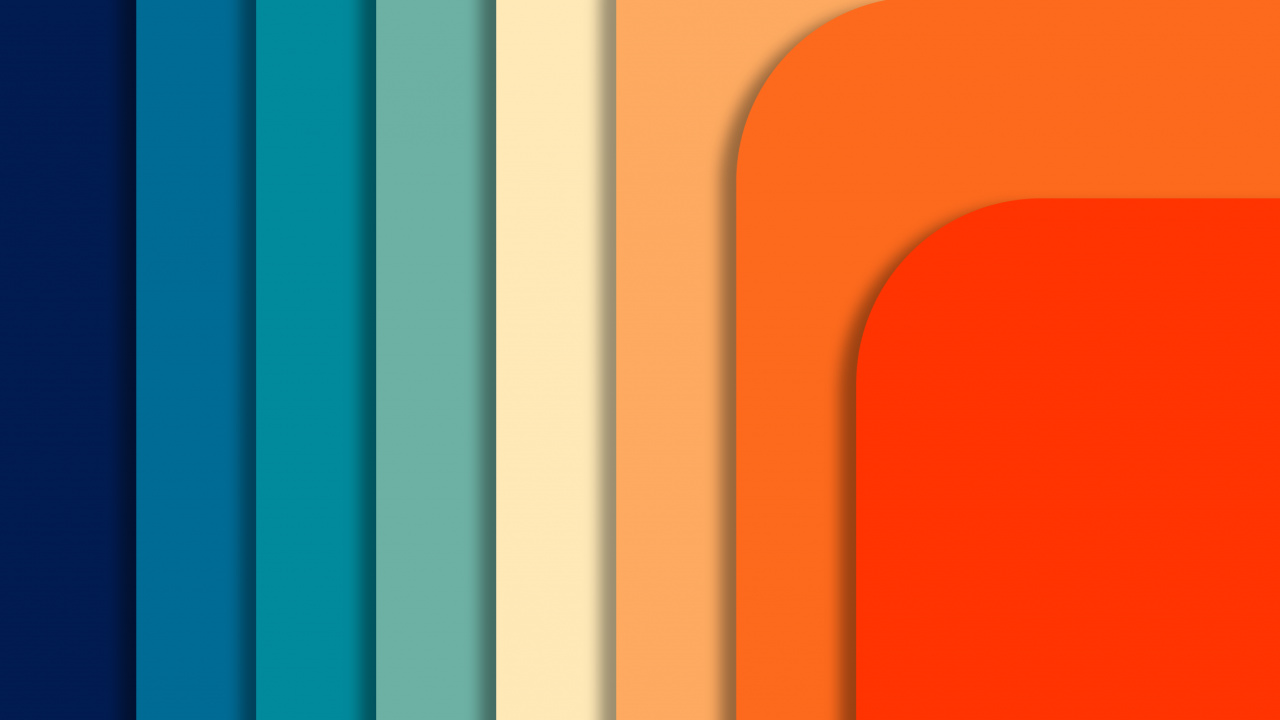 Обои арт, пиксель, дизайн, цветной, декоративное искусство в разрешении 1280x720