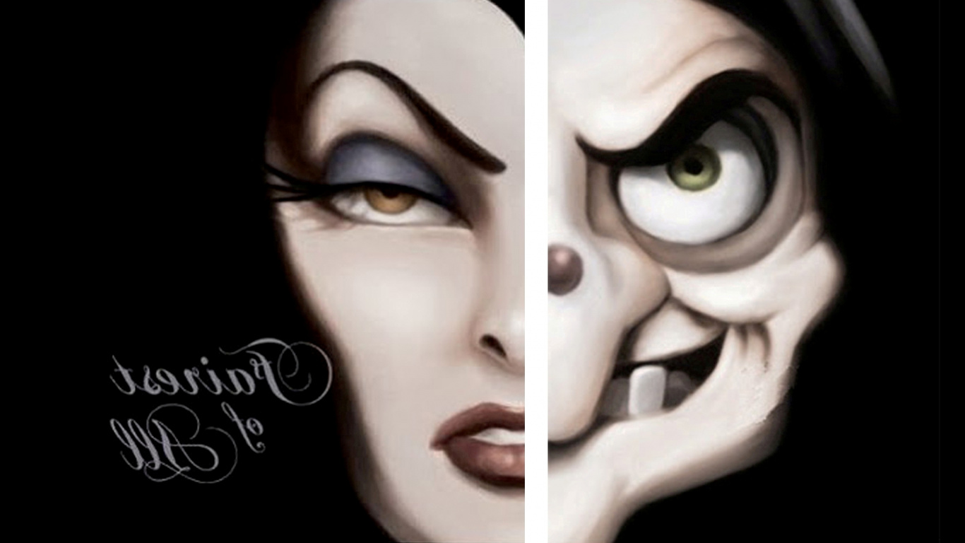 Обои Королева, Уолт Дисней, лицо, бровь, голова в разрешении 1366x768