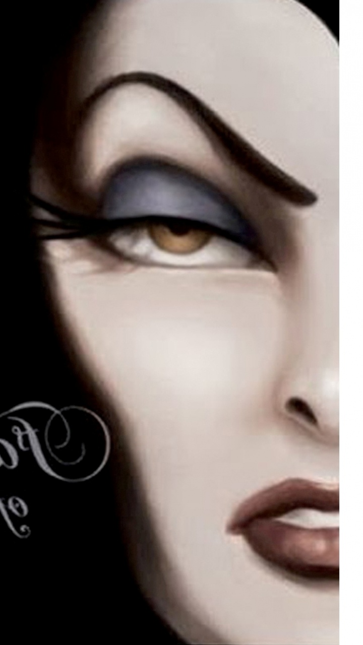 Обои Королева, Уолт Дисней, лицо, бровь, голова в разрешении 720x1280