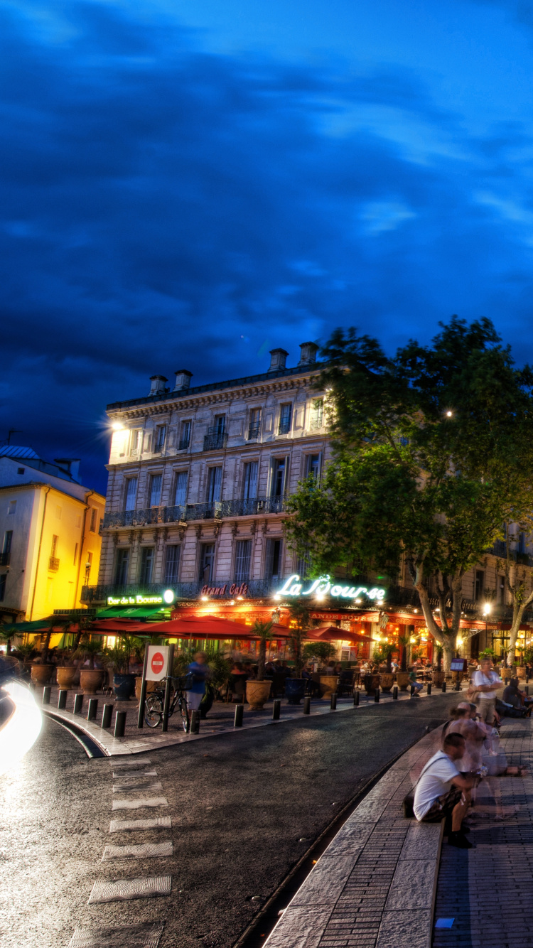 Обои Колизей, ориентир, городок, архитектура, город в разрешении 750x1334