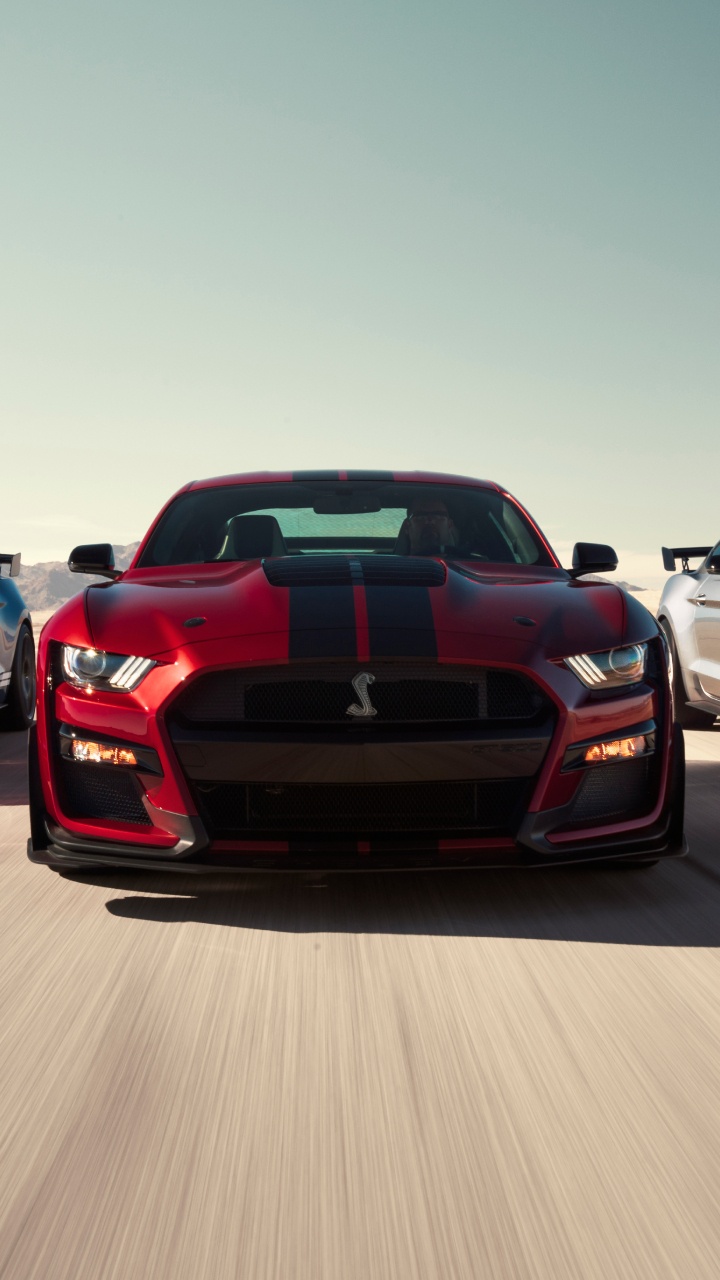 Обои 2020 Форд Мустанг, Шелби Мустанг, ford, авто, спорткар в разрешении 720x1280