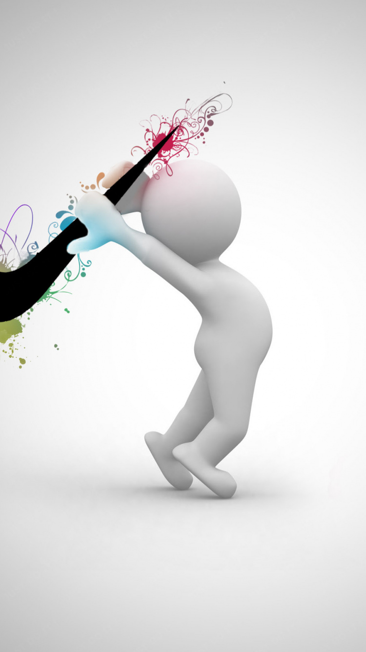 Обои adidas, nike, графический дизайн, иллюстрация, лого в разрешении 750x1334