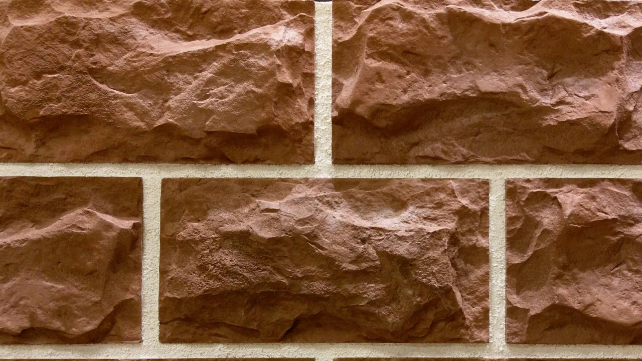 Обои стена, каменная стена, кирпич, искусственный камень, камень в разрешении 1280x720