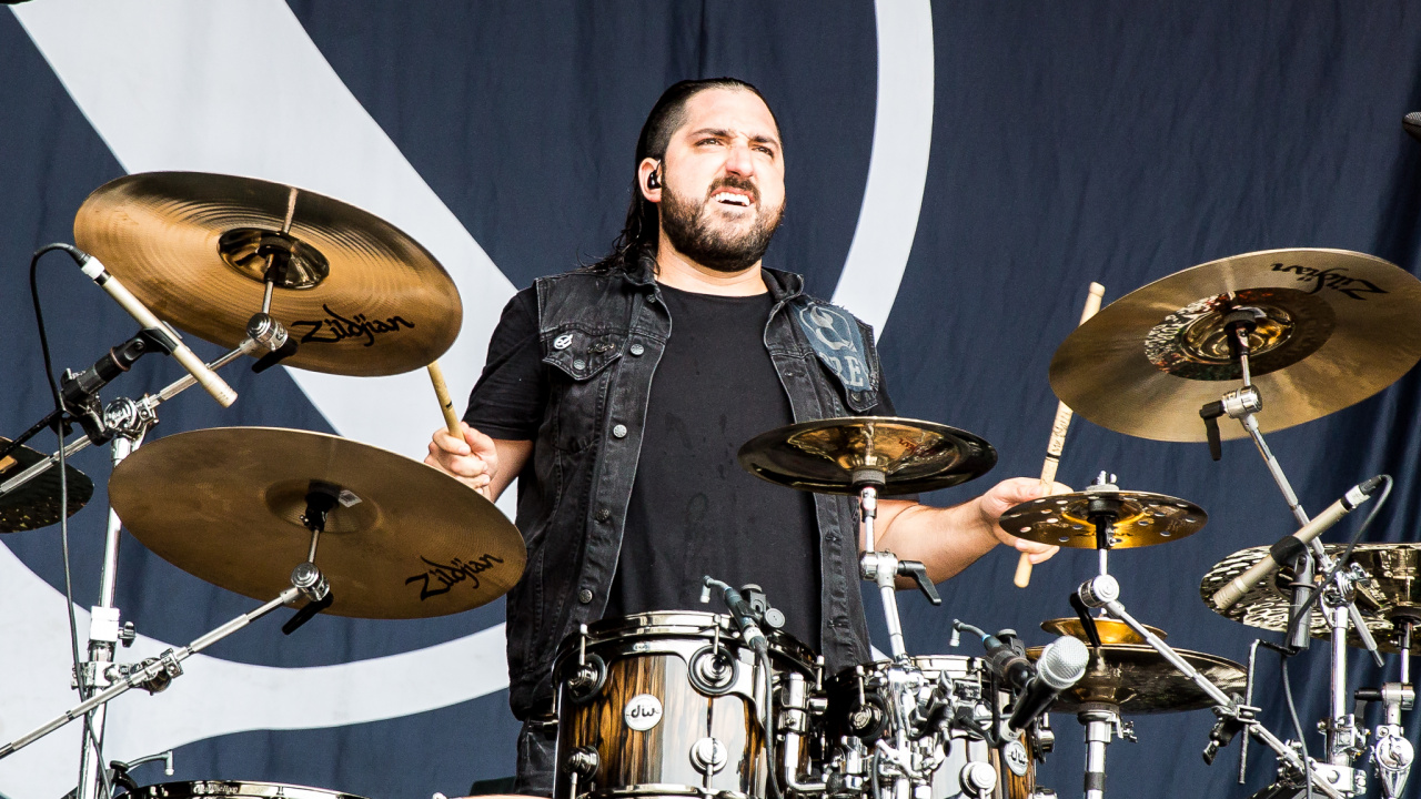 Обои барабанщик, басовый барабан, тимбалес, барабан, перкуссия в разрешении 1280x720