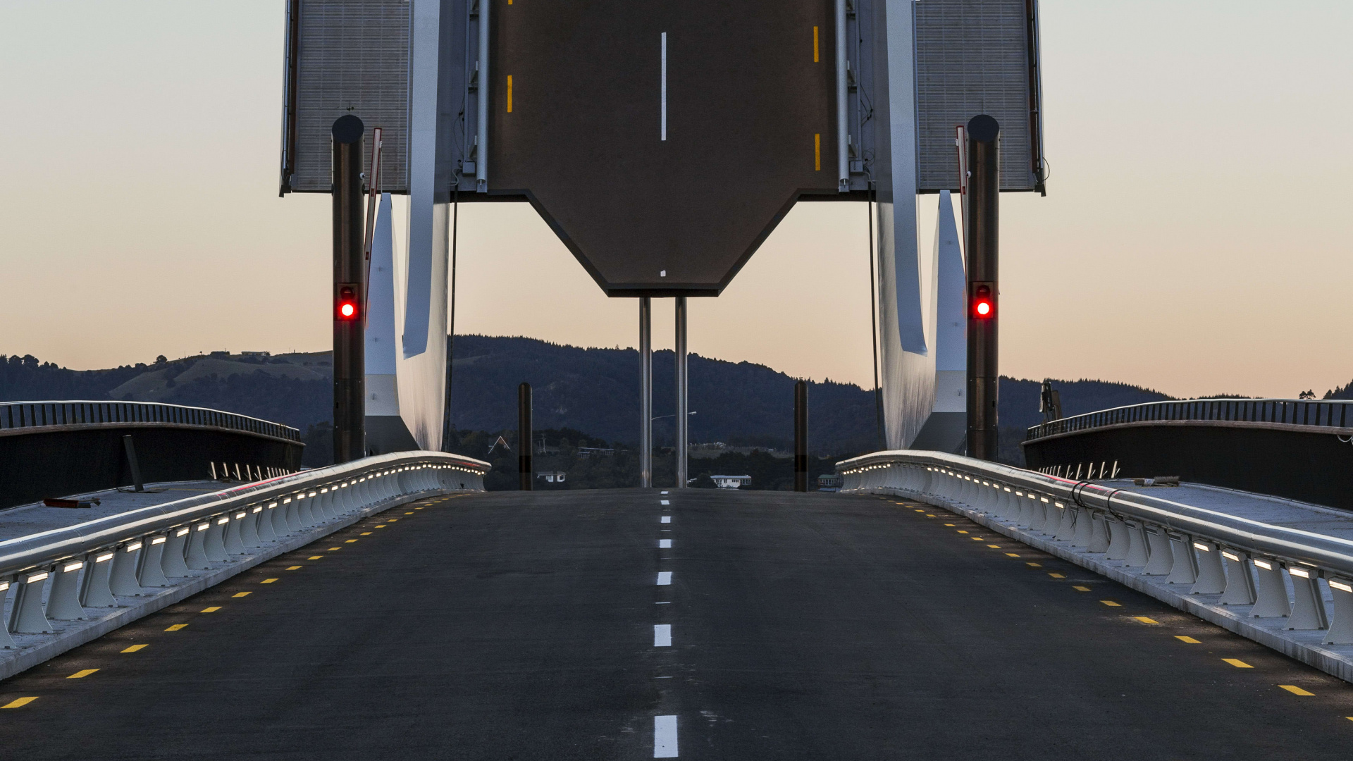 Обои мост, архитектура, Реки Htea, фасад, небо в разрешении 1920x1080