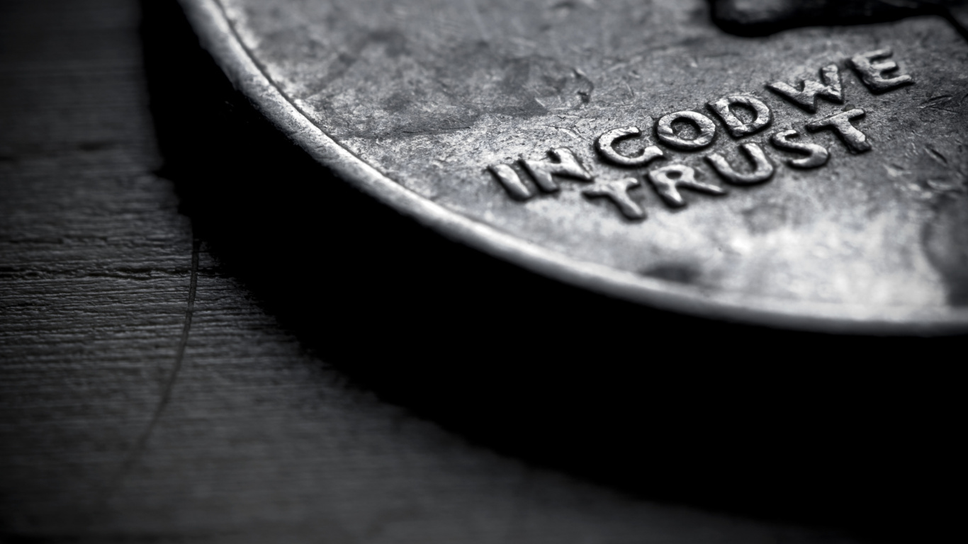 Обои монета, черный и белый, черный, черная, монохром в разрешении 1366x768