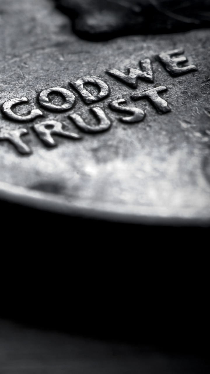 Обои монета, черный и белый, черный, черная, монохром в разрешении 720x1280