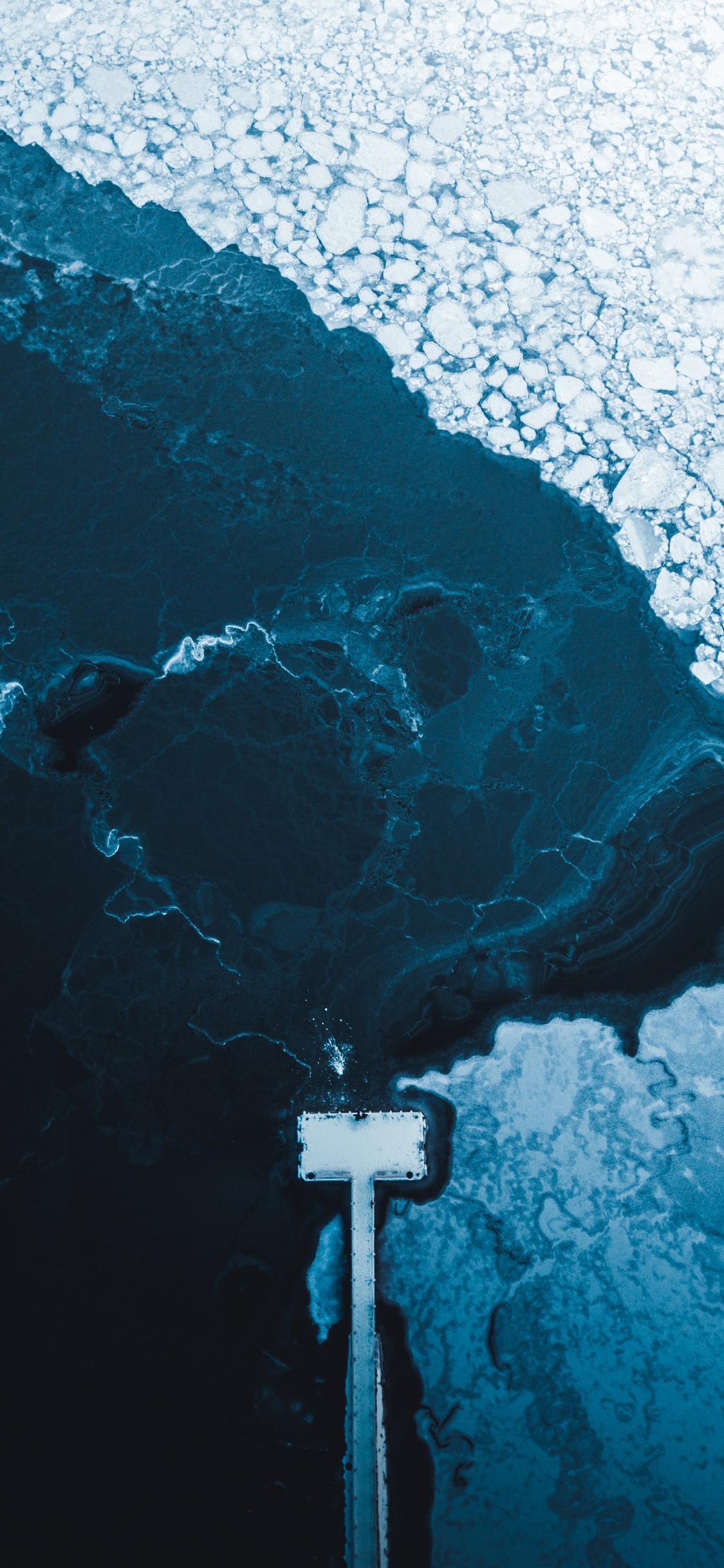 Обои море, гидроресурсы, океан, мир, небо в разрешении 1125x2436