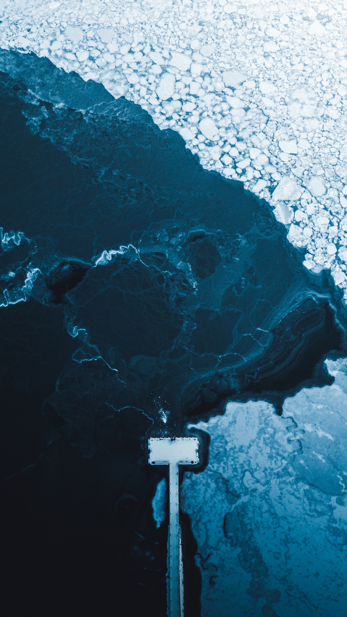 Обои море, гидроресурсы, океан, мир, небо в разрешении 1440x2560