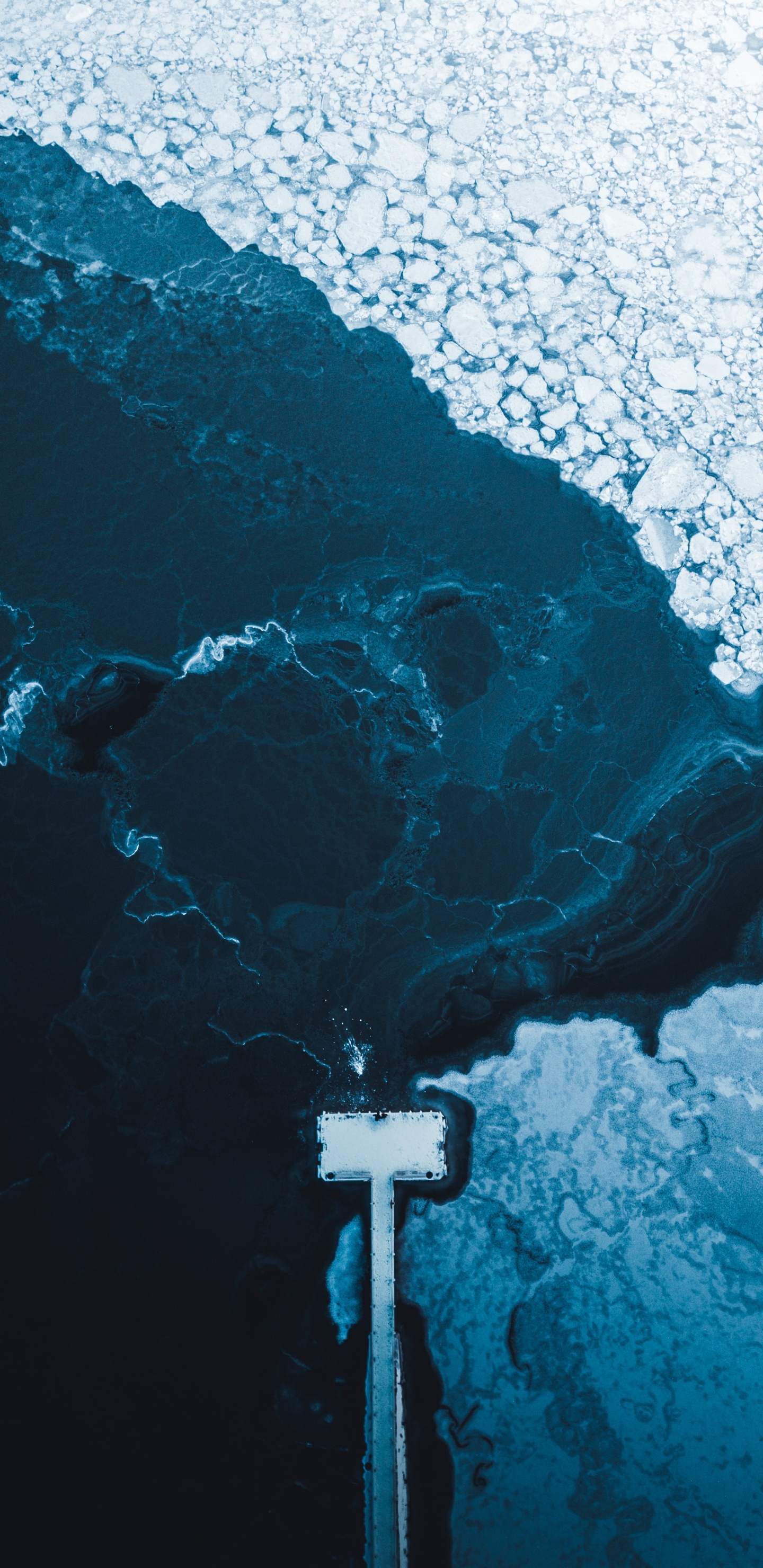 Обои море, гидроресурсы, океан, мир, небо в разрешении 1440x2960