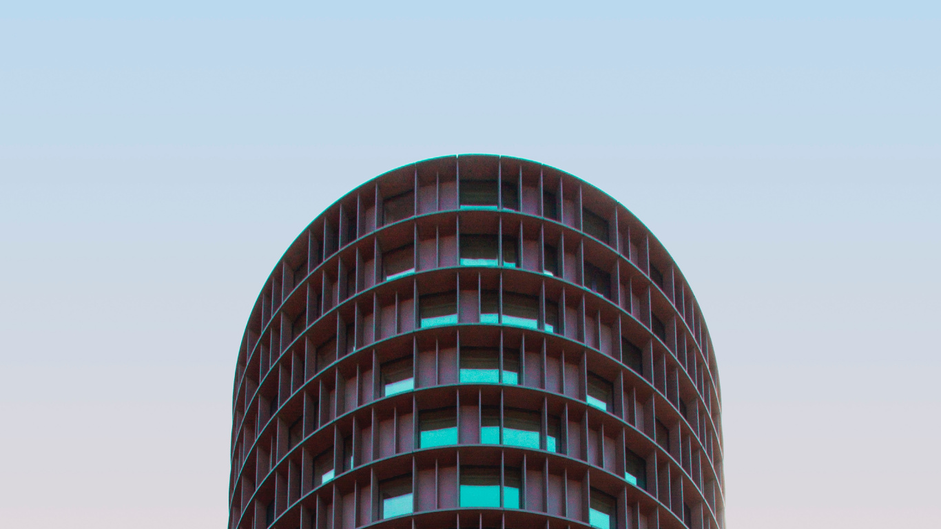 Обои фасад, здание, архитектура, башня, небоскреб в разрешении 1366x768