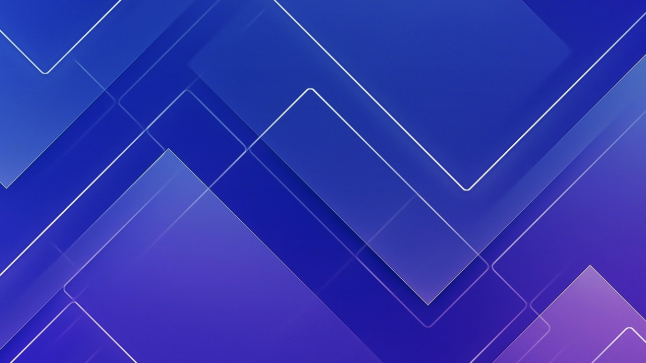 Обои синий кобальт, синий, лазурный, пурпур, прямоугольник в разрешении 1280x720