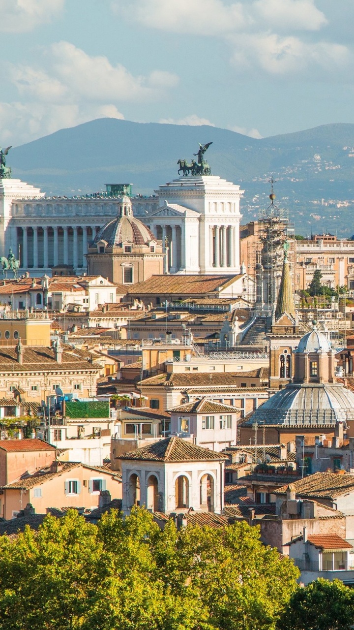 Обои Рим, город, городской район, городок, ориентир в разрешении 720x1280