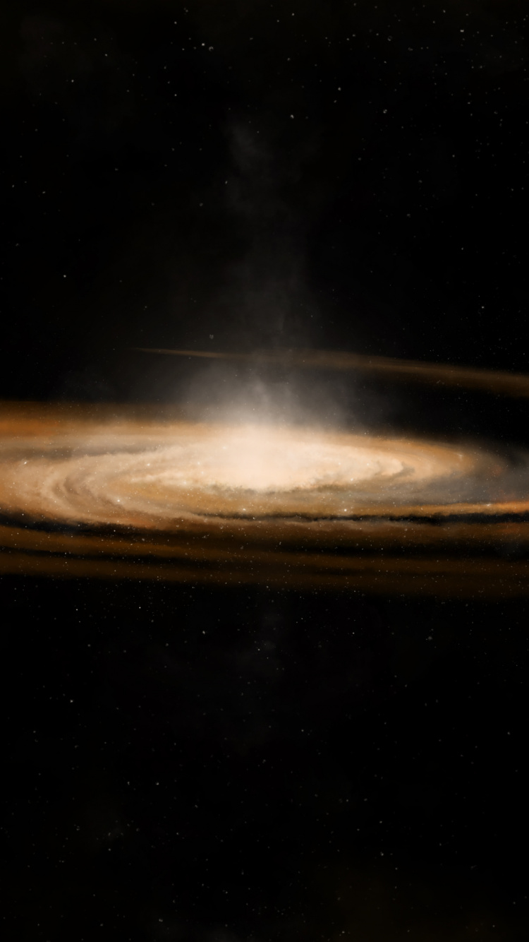 Обои астрономический объект, темнота, космос, небо, космическое пространство в разрешении 750x1334