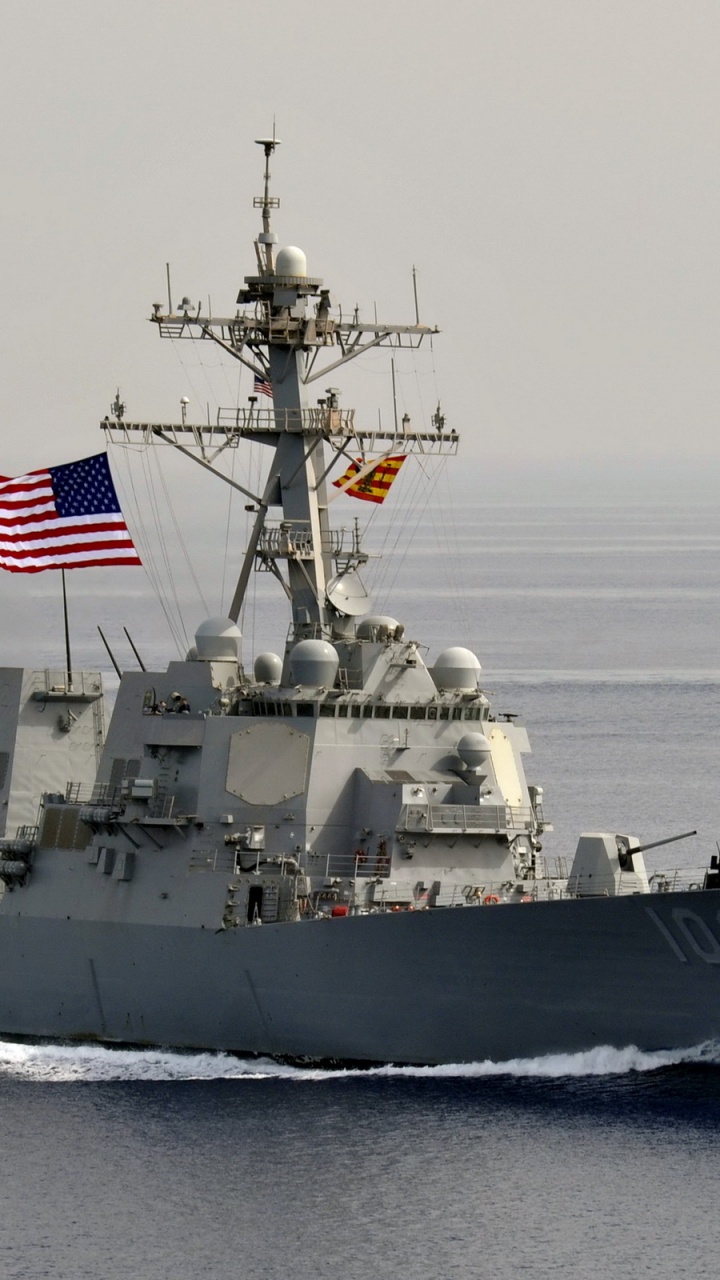 Обои военно морской флот США, разрушитель, военный корабль, ВМС США Джейсон данхем, морское ведомство в разрешении 720x1280