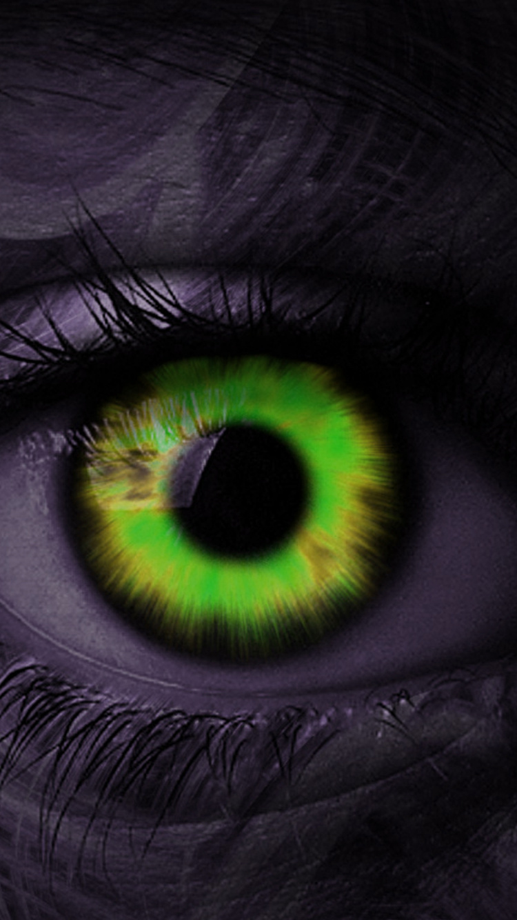 Обои потрясающие снимки, производящее впечатление, живопись, арт, голова в разрешении 750x1334