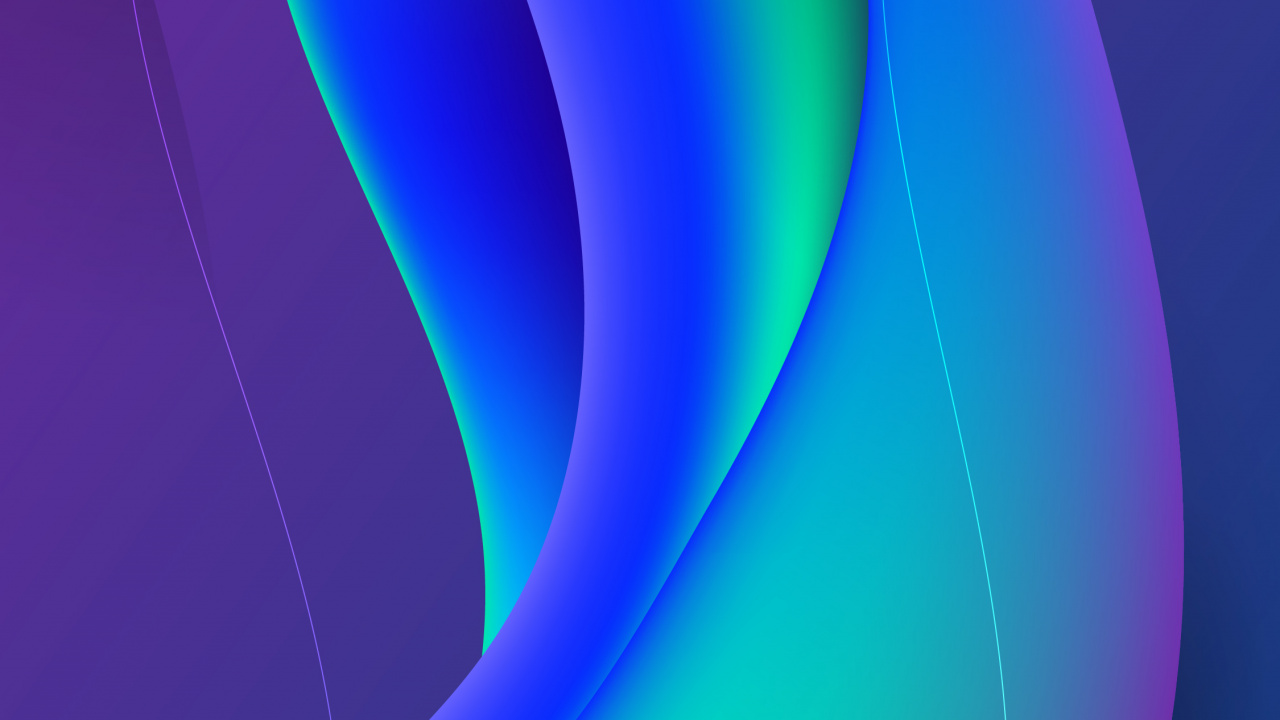 Обои круг, арт, графический дизайн, красочность, лазурный в разрешении 1280x720