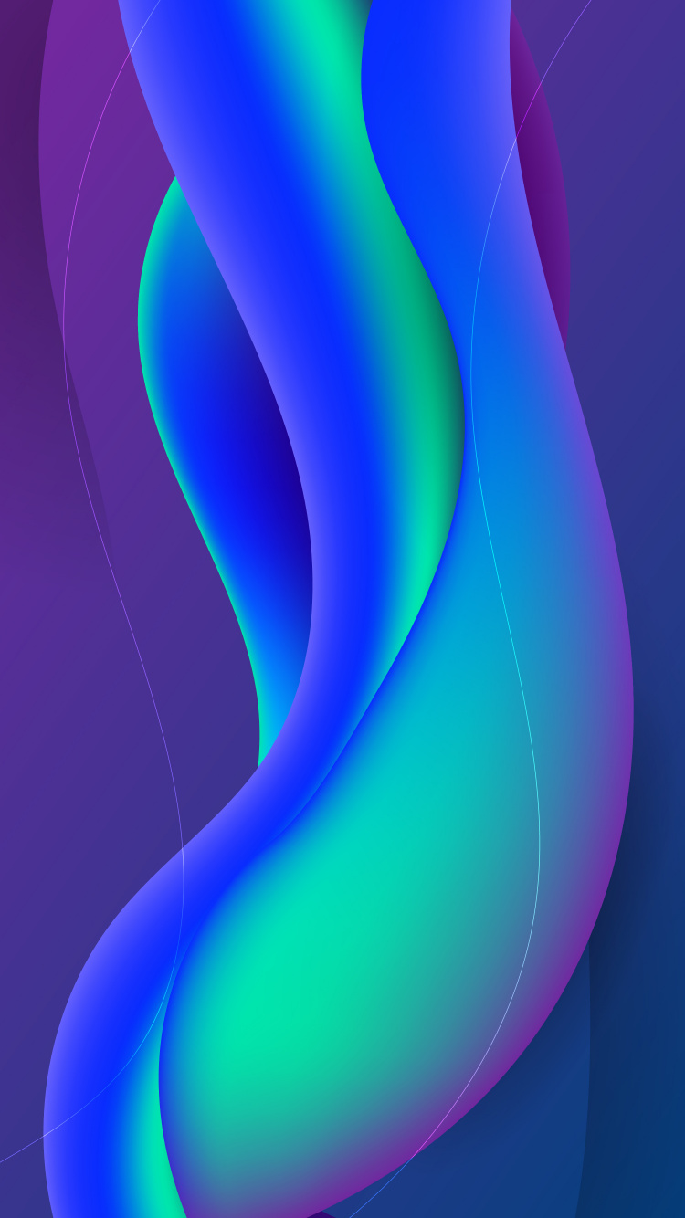 Обои круг, арт, графический дизайн, красочность, лазурный в разрешении 750x1334