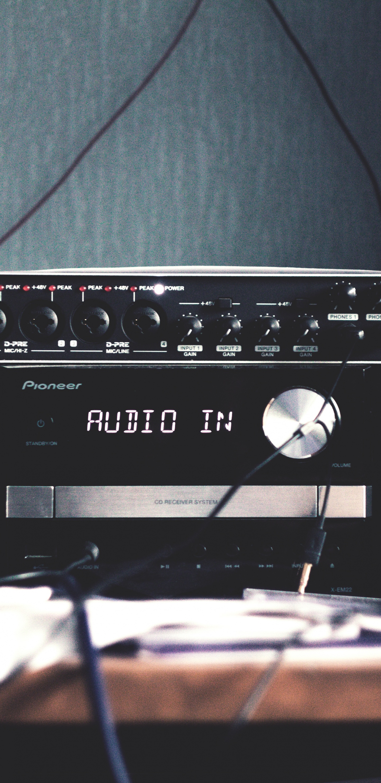 Обои радио, интернет радио, электроника, технологии, комната в разрешении 1440x2960