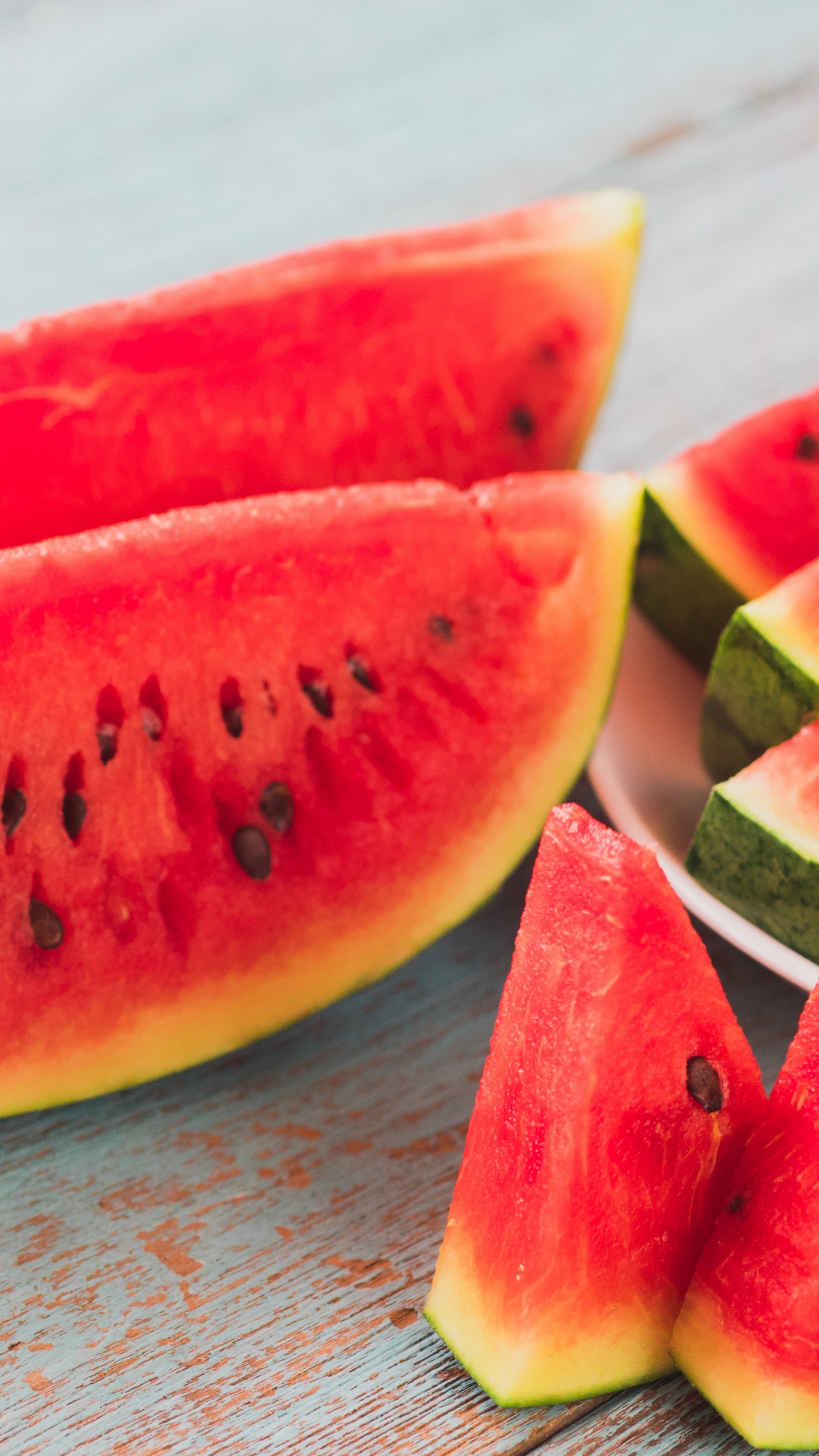 Обои Арбуз обыкновенный, пища, арбуз, фрукты, ингредиент в разрешении 1440x2560