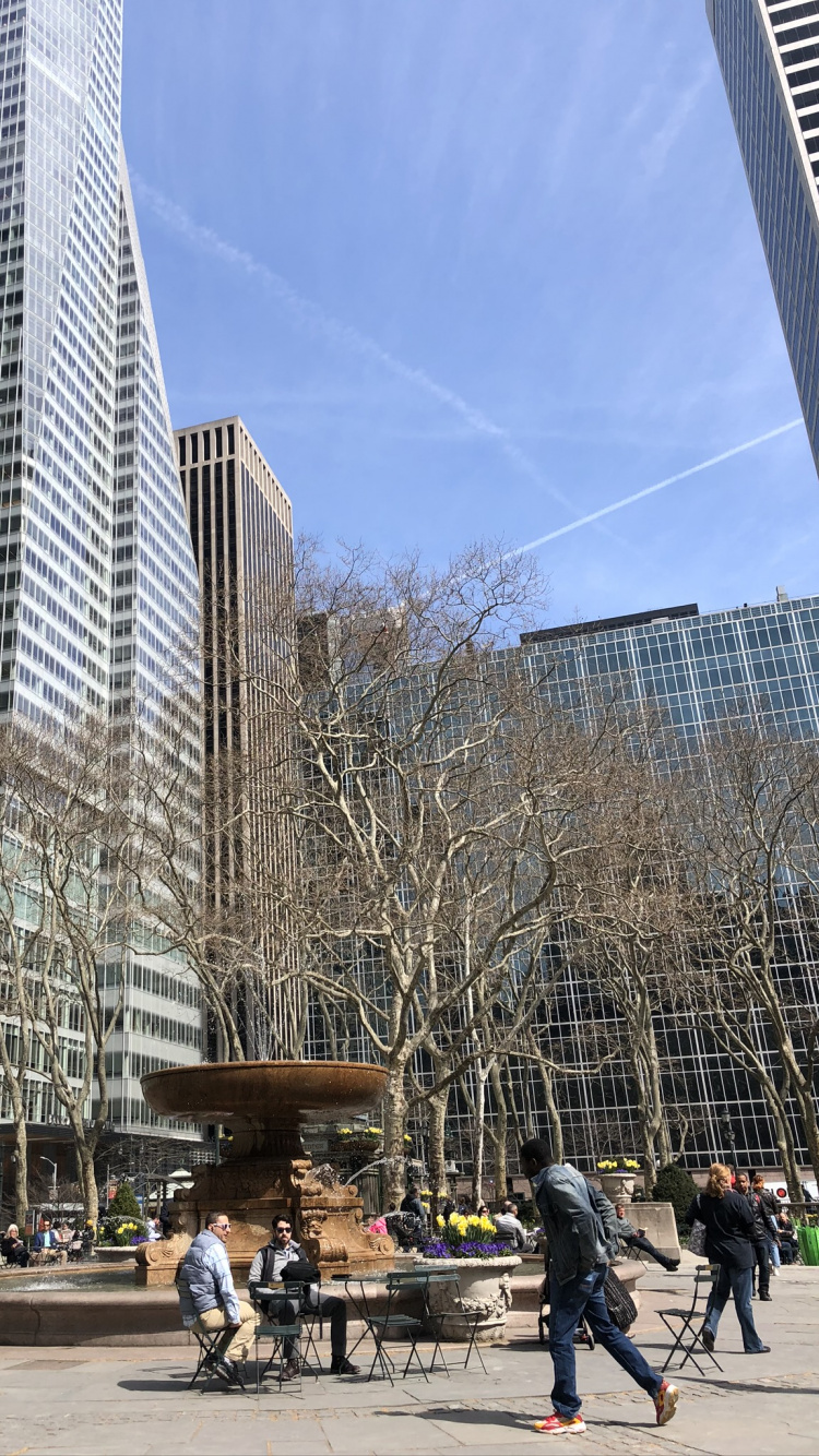 Обои Нью-Йорк, башня, архитектура, город, метрополия в разрешении 750x1334