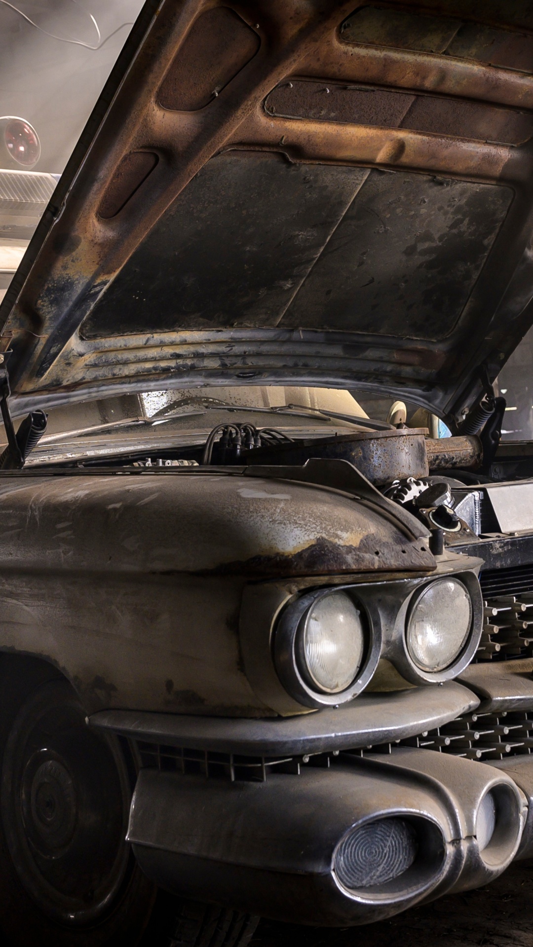 Обои Охотники за привидениями: Наследники, ivo shandor, корпус призраков, протонная пачка, кинотеатр в разрешении 1080x1920