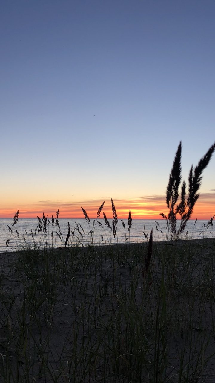 Обои закат, природный ландшафт, сумрак, вечер, восход солнца в разрешении 720x1280