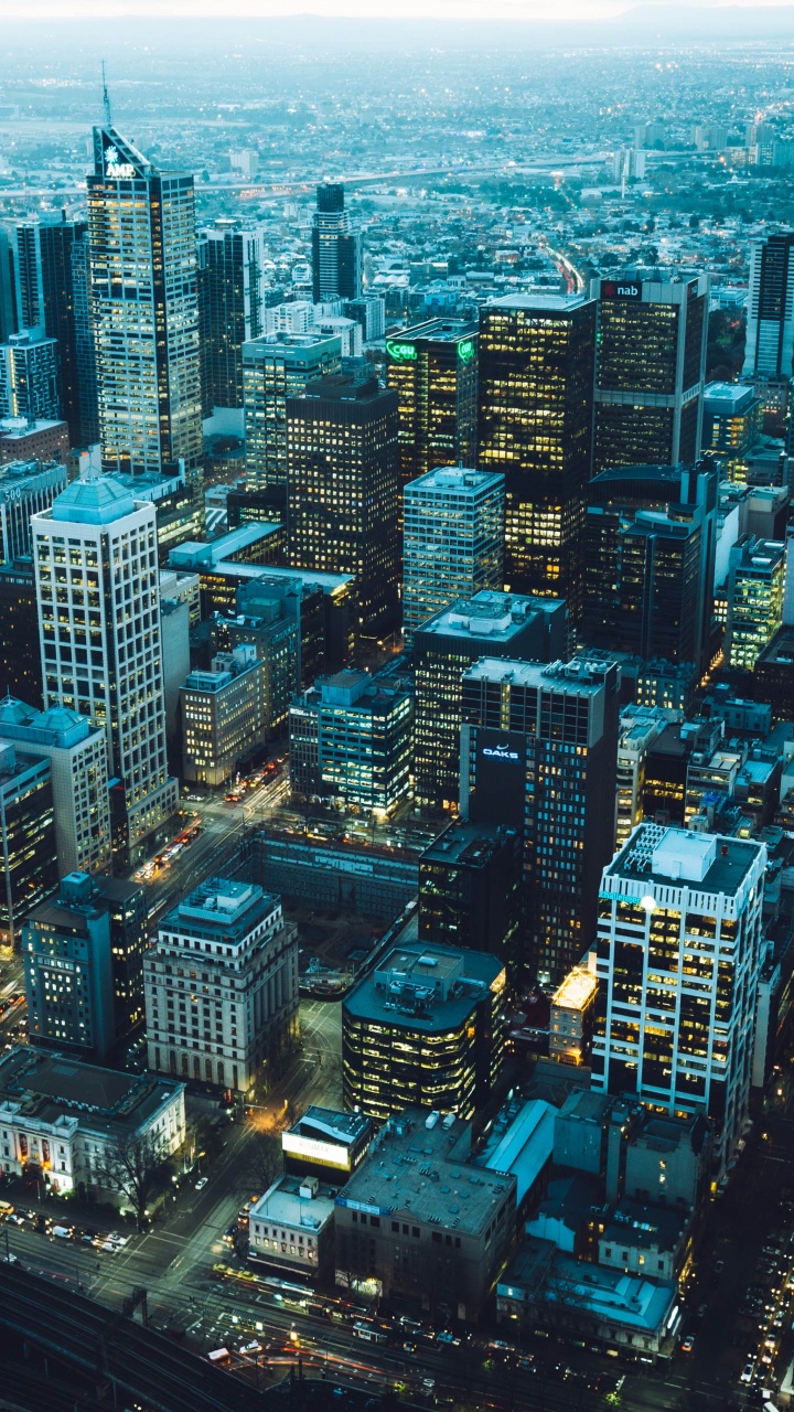 Обои здание, небоскреб, дневное время, вышка, мир в разрешении 720x1280