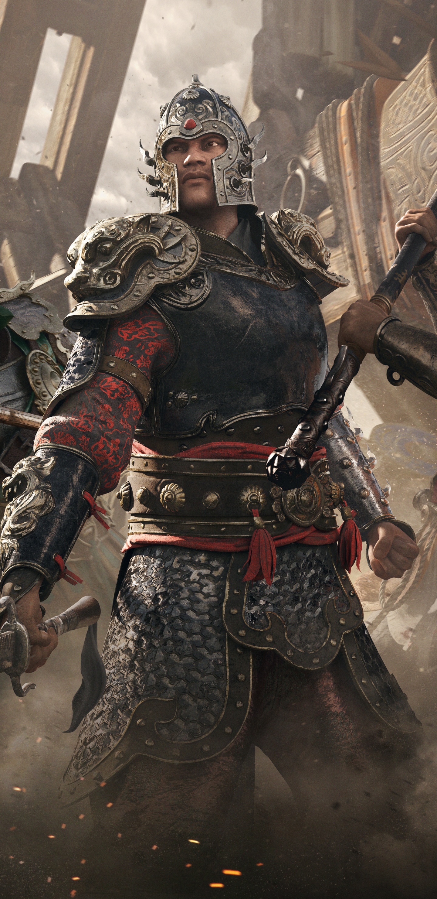 Обои ubisoft, компьютерная игра, битва, боевик, солдат в разрешении 1440x2960