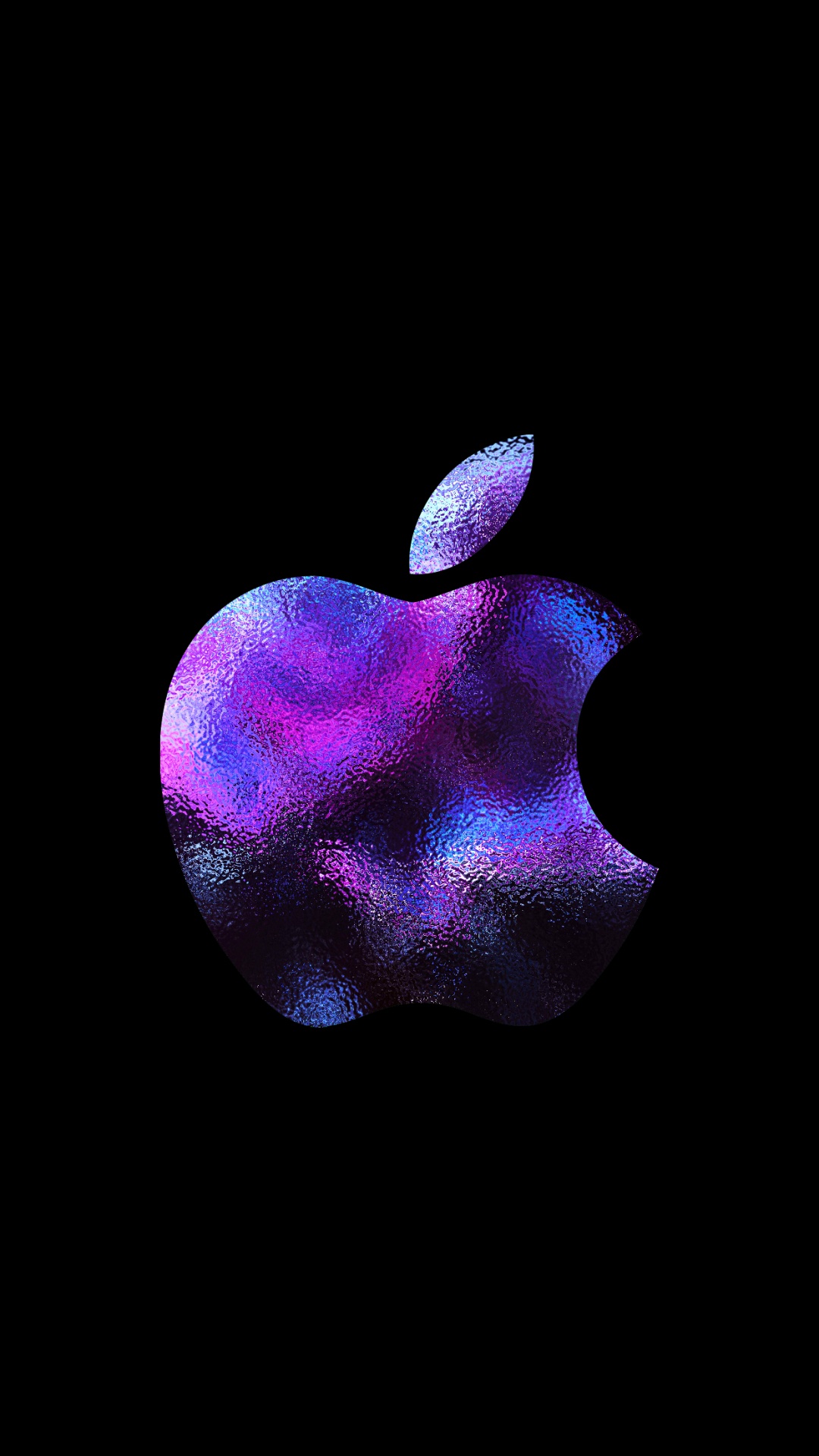 Обои apple, амолед, iPhone, яблоко, темнота в разрешении 1080x1920