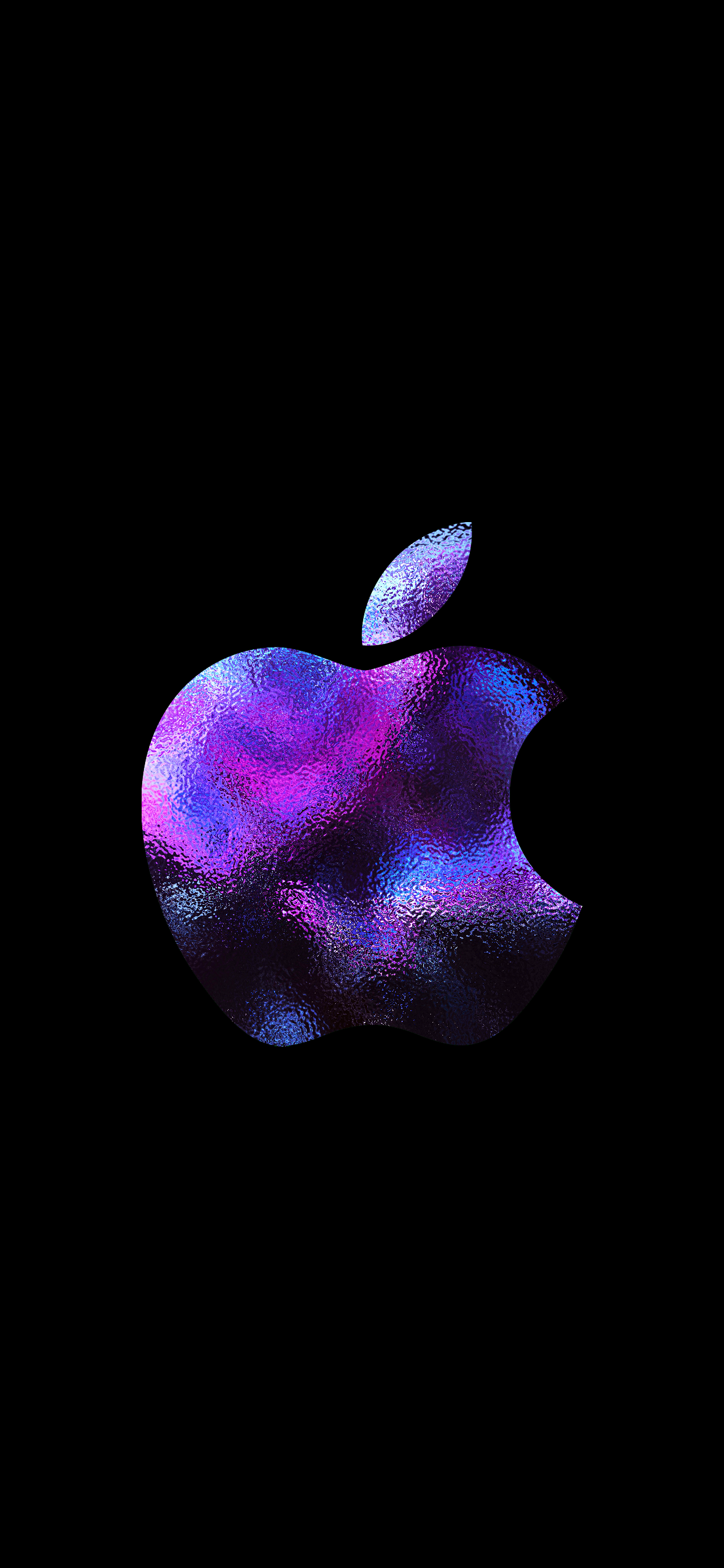 Обои apple, амолед, iPhone, яблоко, темнота в разрешении 1242x2688