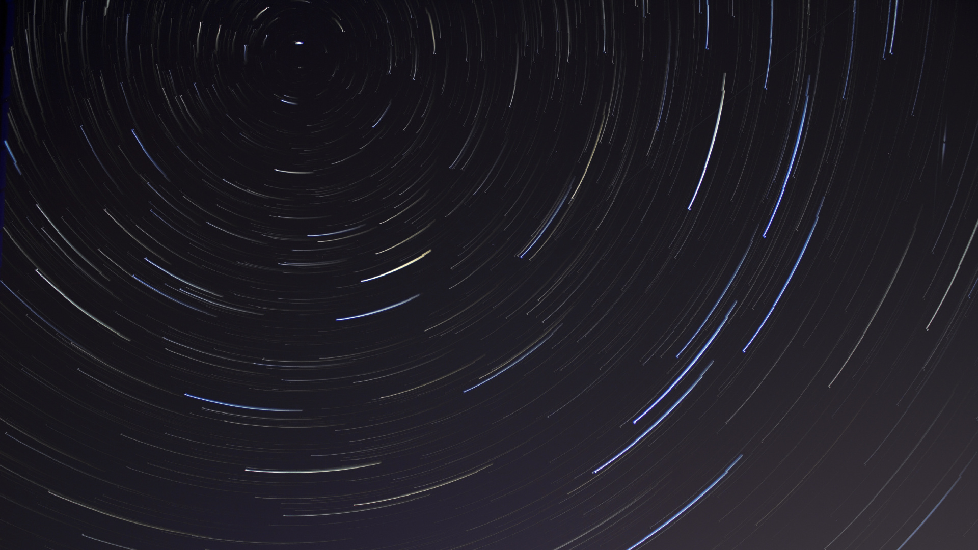 Обои космос, линия, Звездный след, астрономический объект, небо в разрешении 1920x1080