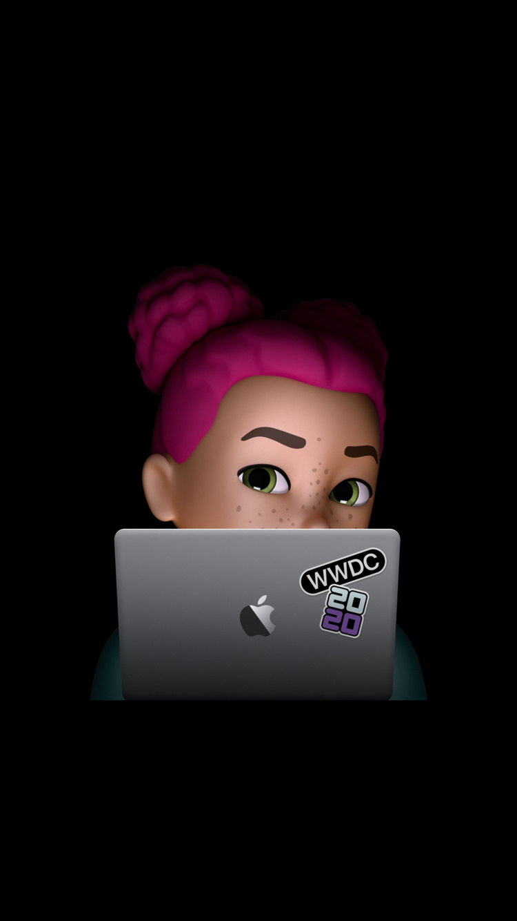 Обои apple, амолед, iPhone, WWDC 2020, яблоко в разрешении 750x1334