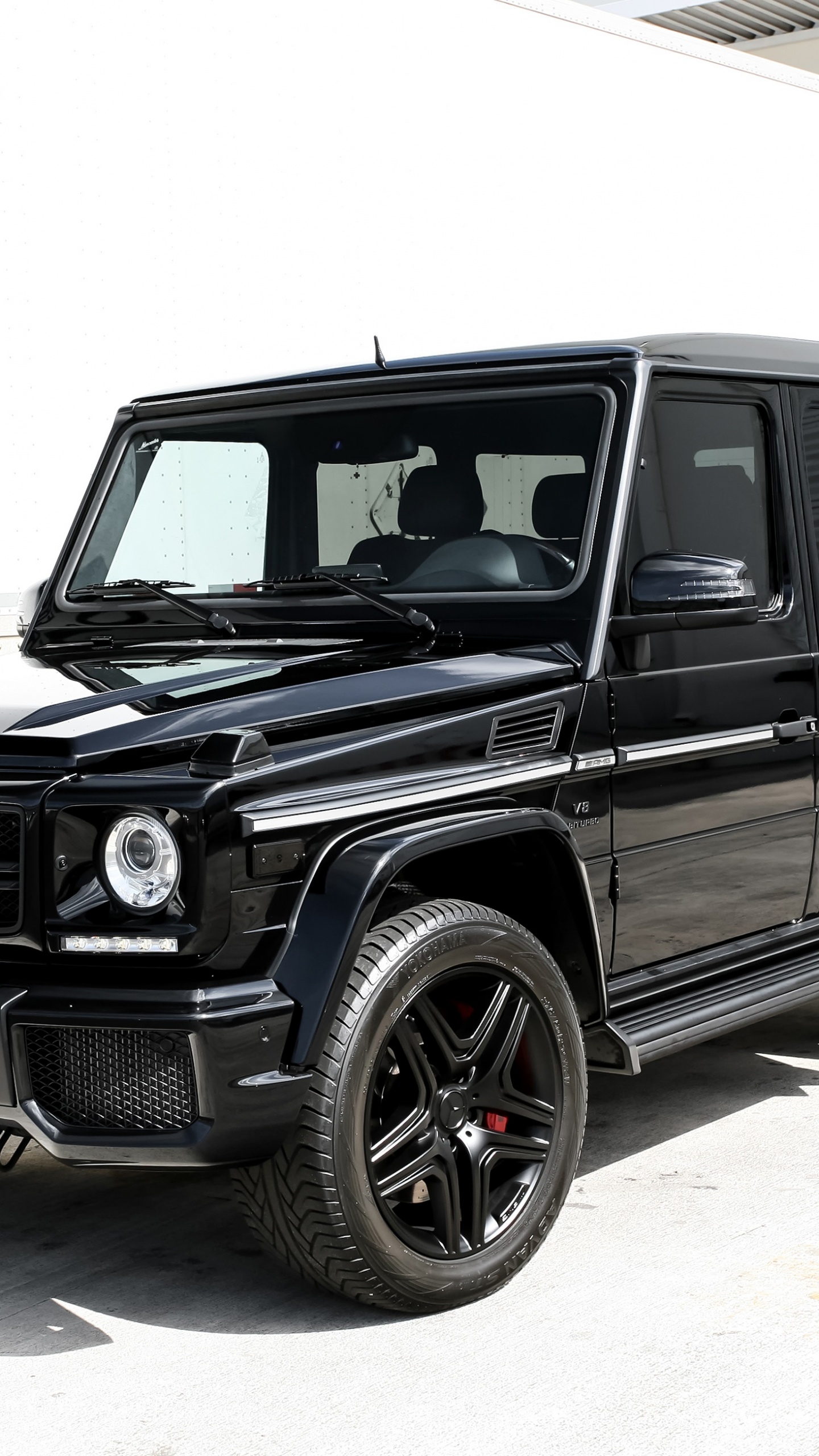 Обои авто, тюнинг автомобилей, г 63, автомобильные шины, шина в разрешении 1440x2560