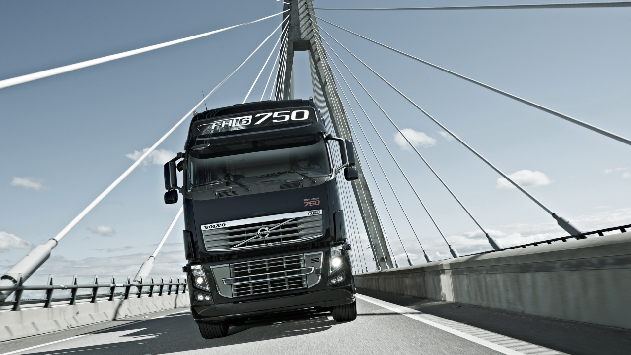 Обои Грузовики volvo, компания volvo, Вольво FH, авто, грузовик в разрешении 1280x720