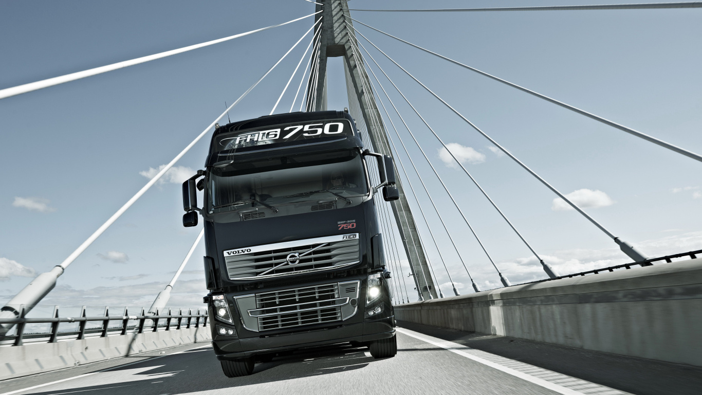 Обои Грузовики volvo, компания volvo, Вольво FH, авто, грузовик в разрешении 1366x768