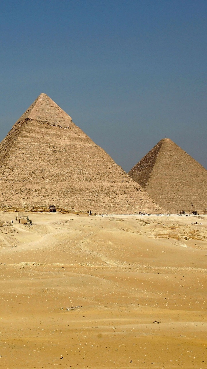 Обои египетская пирамида, пирамида, историческое место, памятник, древняя история в разрешении 720x1280