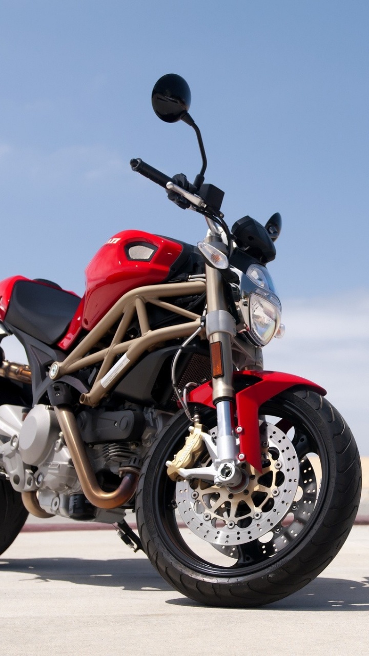 Обои ducati, мотоцикл, спортивный мотоцикл, мотоспорт, авто в разрешении 720x1280