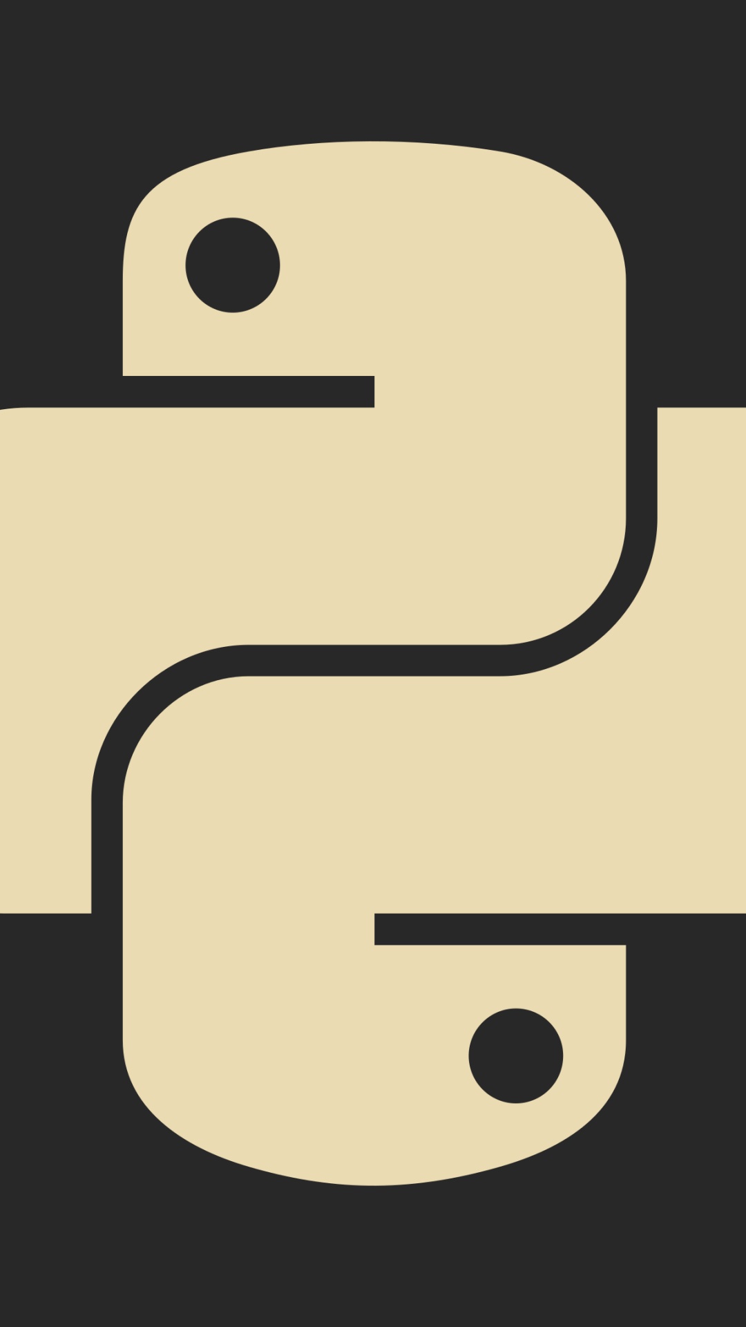 Обои программист на Python, питон, Язык программирования, стояние, интегрированная среда разработки в разрешении 1080x1920