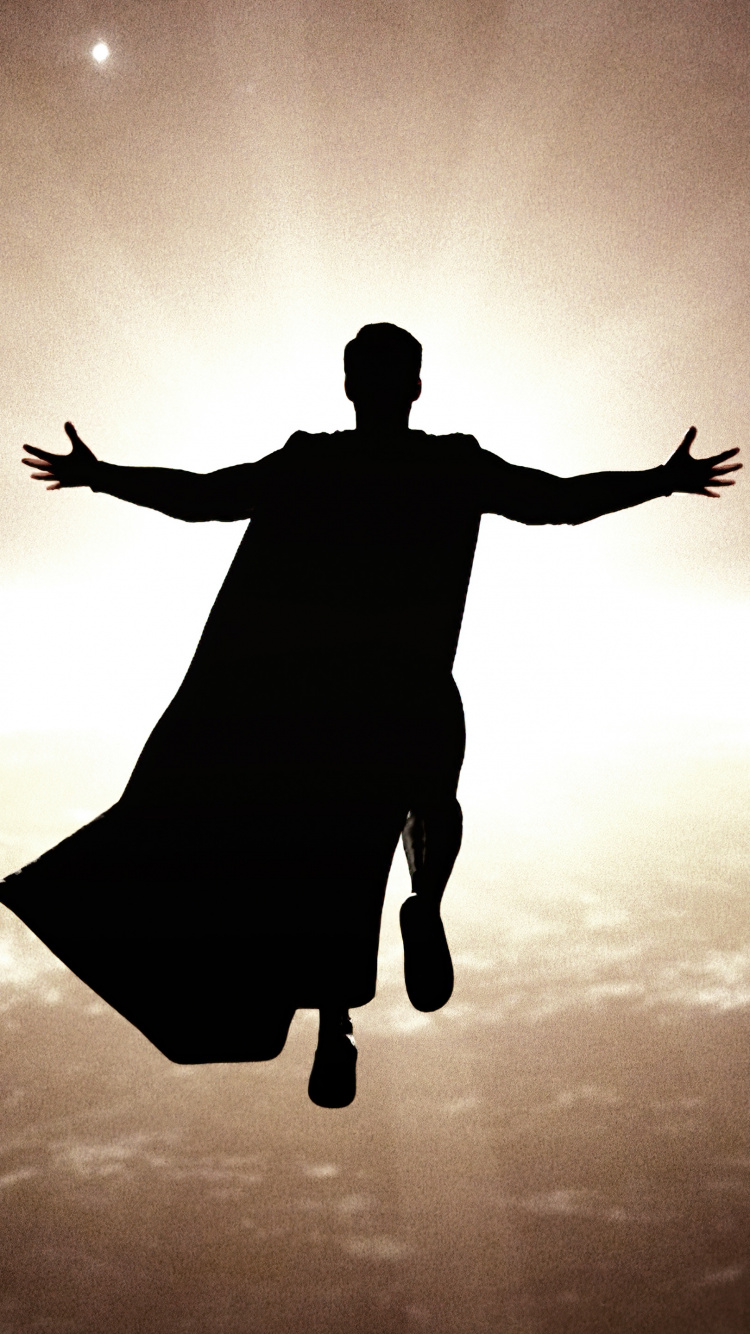 Обои Супермен, Дарксайд, супергерой, комиксы dc, атмосфера в разрешении 750x1334