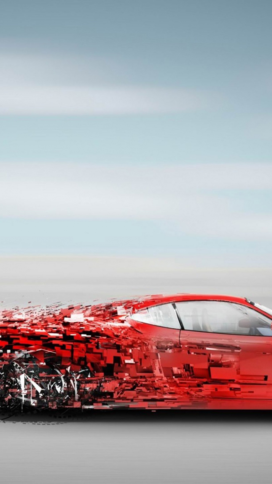 Обои авто, суперкар, спорткар, красный цвет, колесо в разрешении 1080x1920