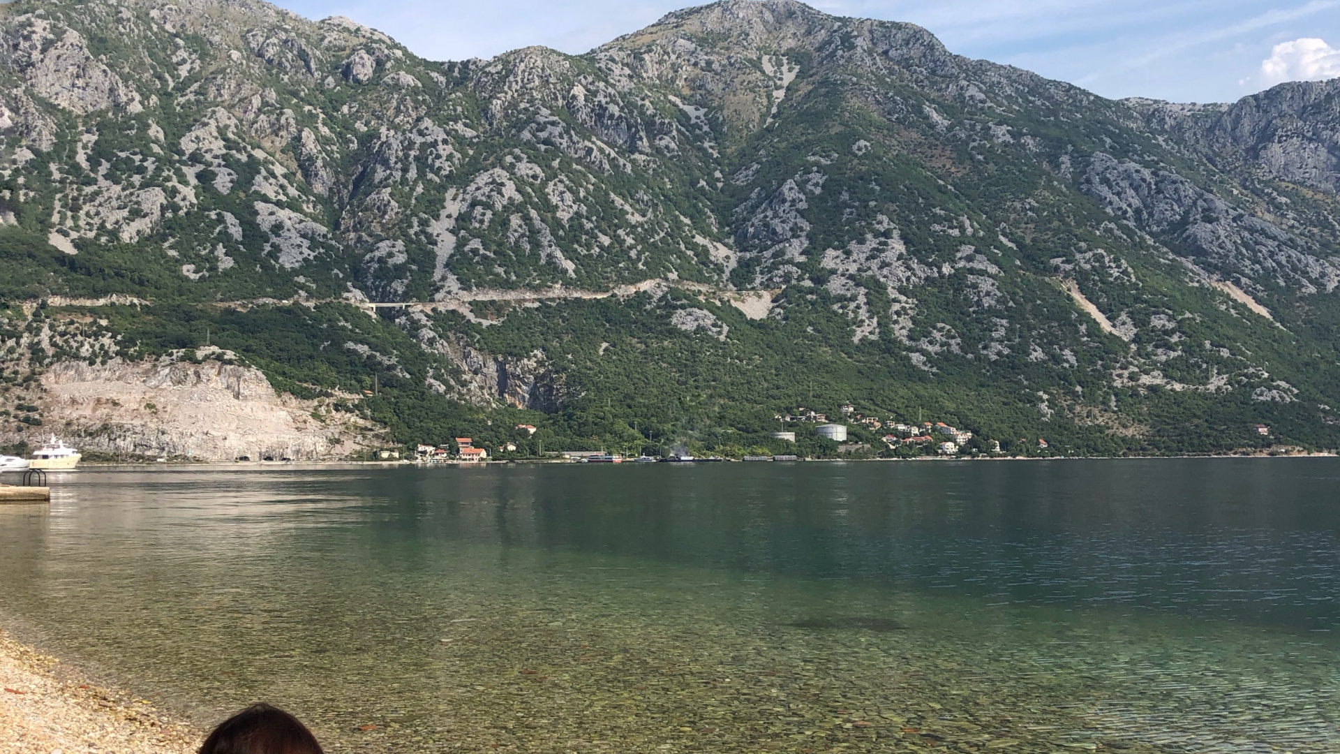 Обои фьорд, вода, гора, туризм, водоем в разрешении 1920x1080