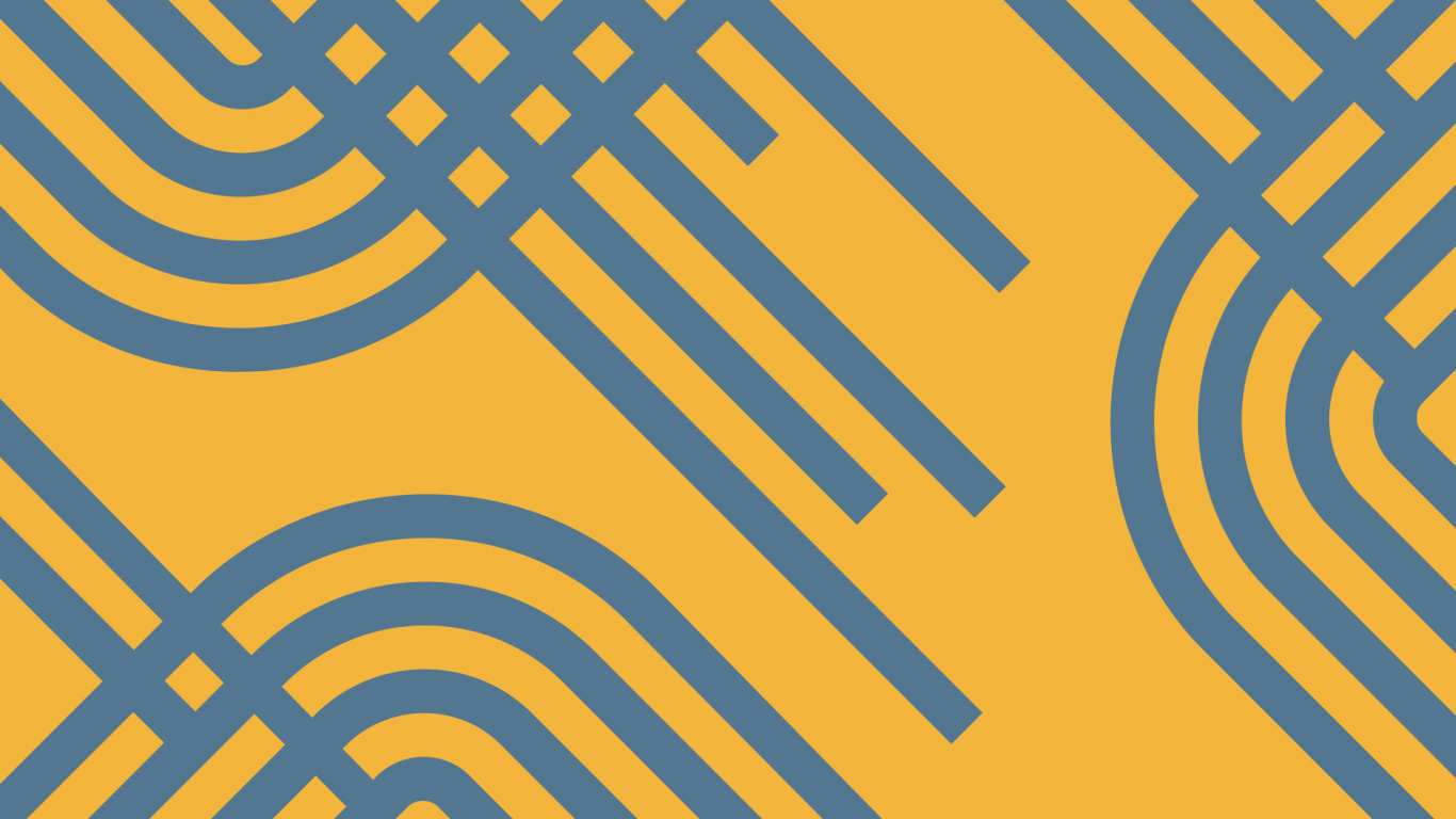 Обои узор, желтый, красочность, Апельсин, линия в разрешении 1366x768