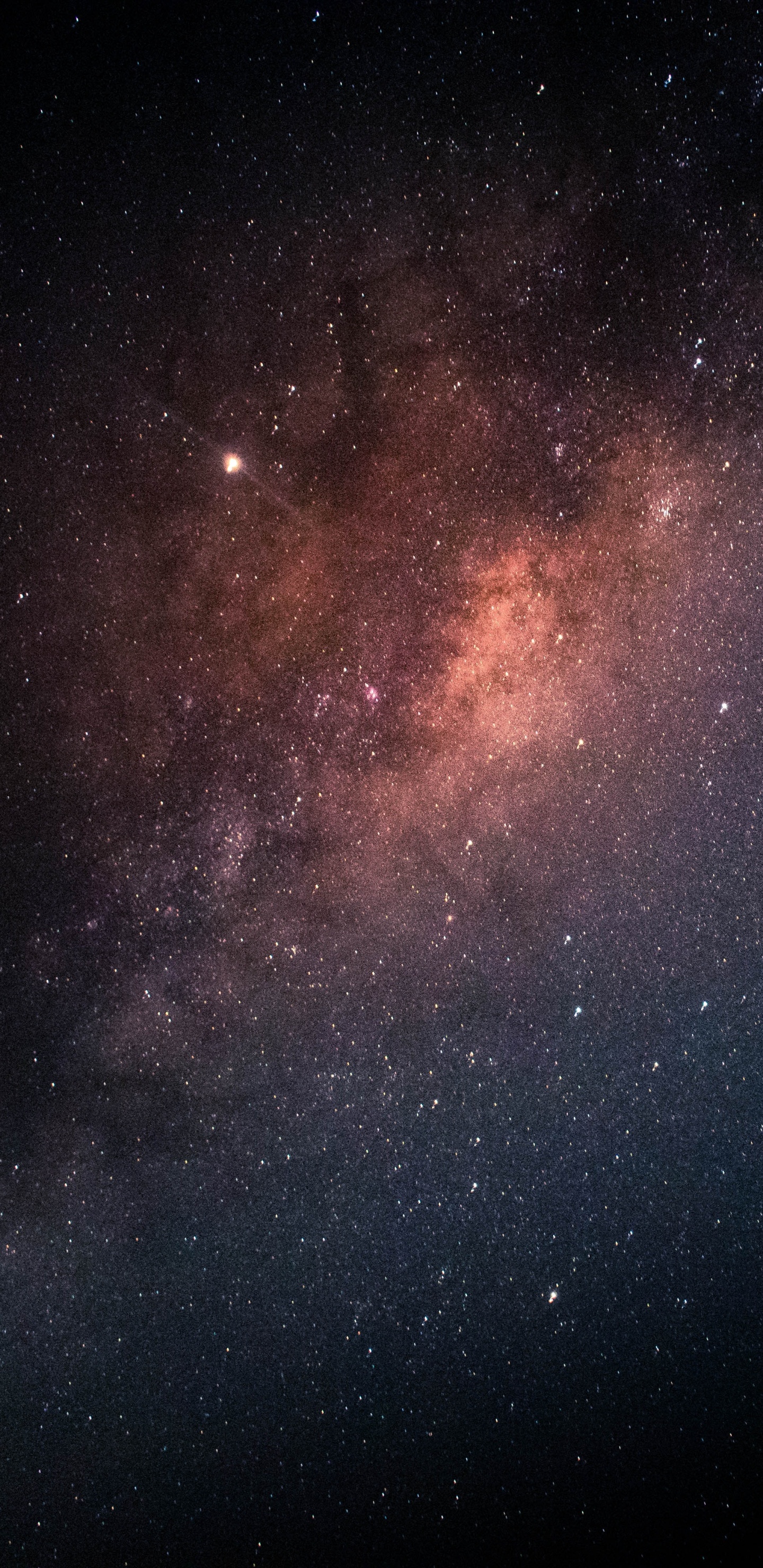 Обои Млечный Путь, Галактика, черный, атмосфера, астрономический объект в разрешении 1440x2960