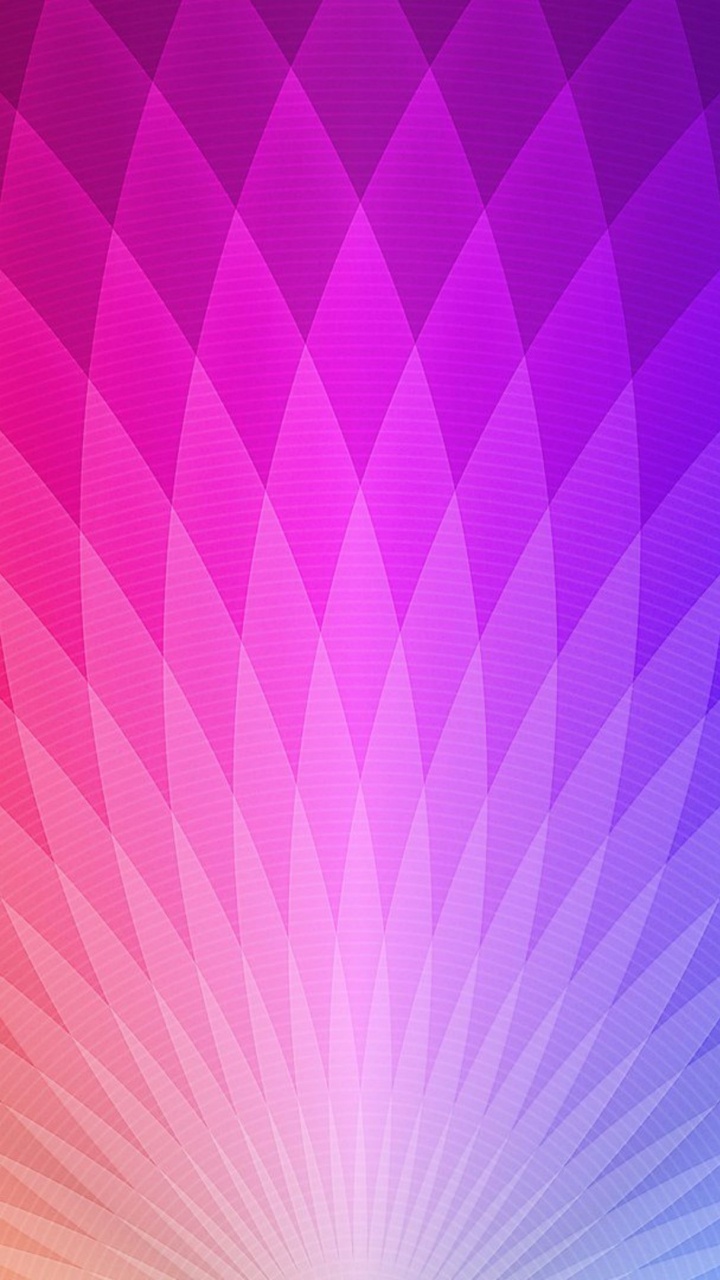 Обои пурпур, пурпурный цвет, линия, графика, небо в разрешении 720x1280